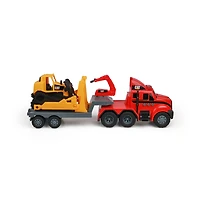 CAT Heavy Movers Fire Truck with Bulldozer - R Exclusive