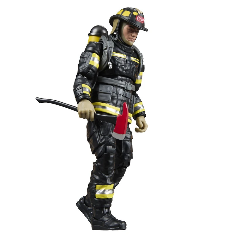 G.I. Joe Classified Series Legacy Collection - Search & Rescue Firefighter, figurine de 15 cm