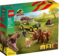 LEGO Jurassic Park La recherche sur les tricératops 76959 Ensemble de jeu de construction (281 pièces)