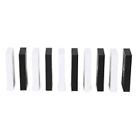 H5 Domino Creations, Coffret de 60 pièces noires/blanches par Lily Hevesh, artiste domino sur Youtube