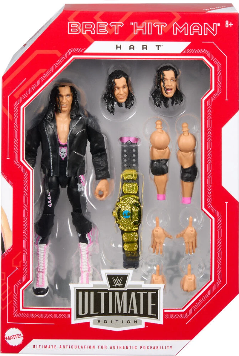 Figurine WWE Ultimate Edition Monday Night War Bret "Hit Man" Hart