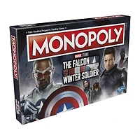 Monopoly : édition Falcon et le Soldat de l'hiver de Marvel Studios, jeu de plateau pour les fans de Marvel