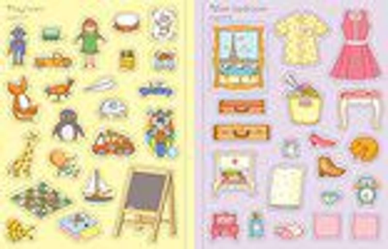 First Sticker Book Dolls House - Édition anglaise