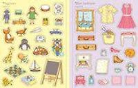 First Sticker Book Dolls House - Édition anglaise