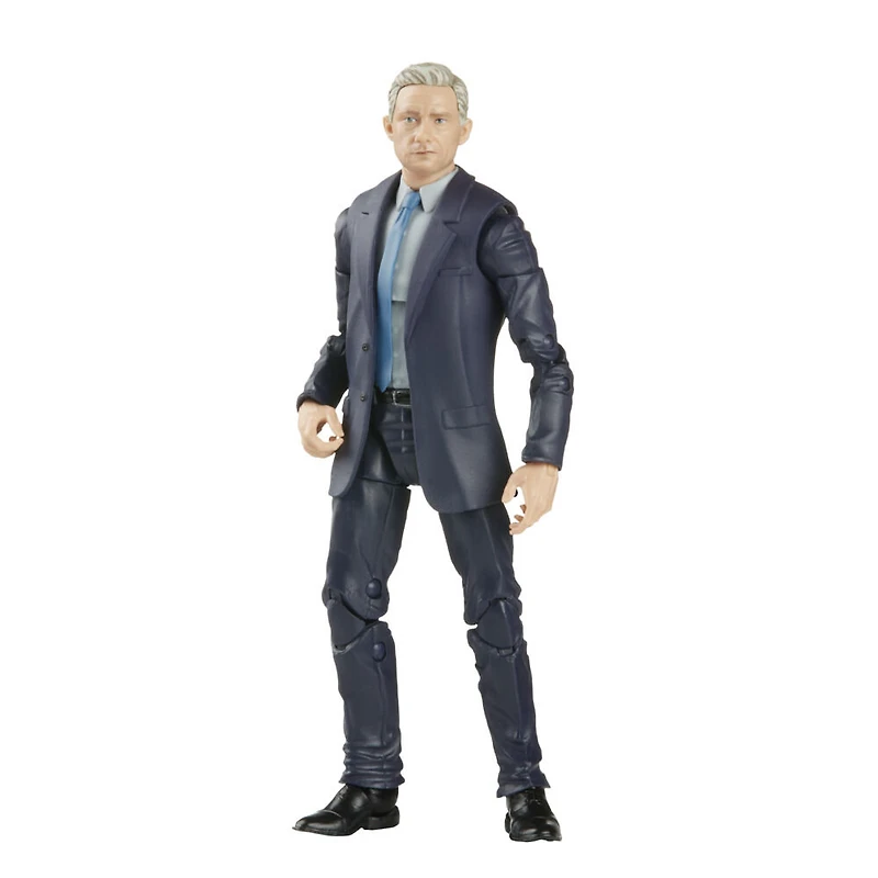 Marvel Legends Series Black Panther Legacy Collection, figurine Everett Ross MCU de 15 cm avec 1 accessoire et 3 pièces Build-A-Figure