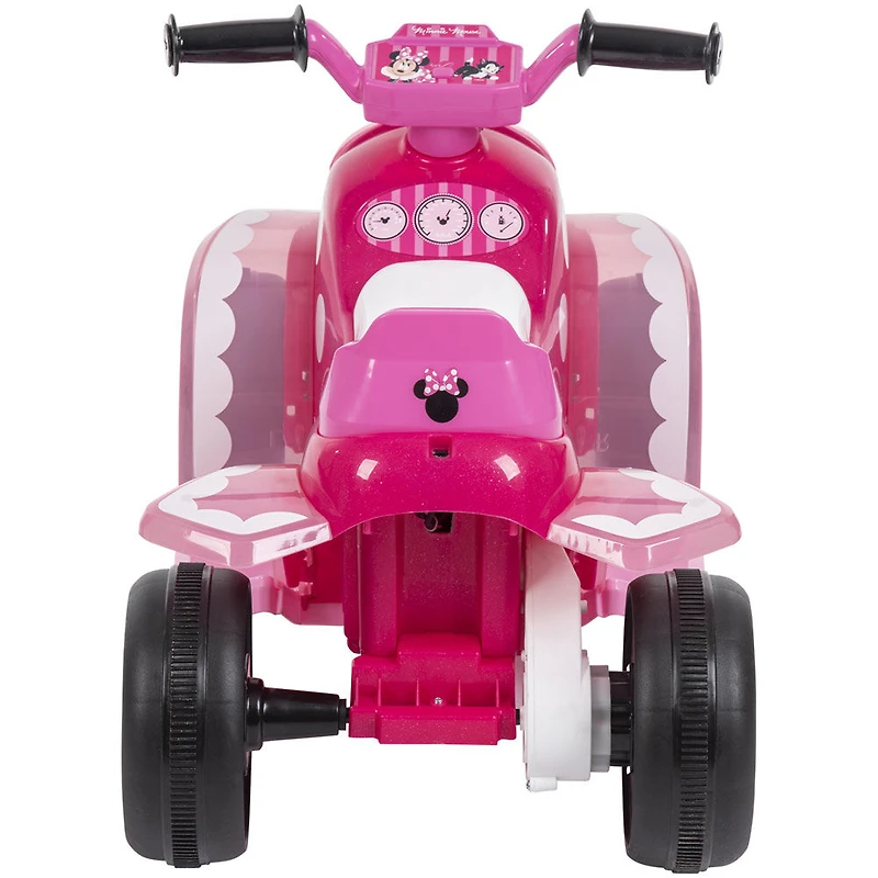 Minnie de Disney, jouet porteur, 6 volts, Quad par Huffy, Rose