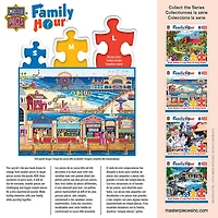 Family Hour Ocean Park Grand Puzzle De 400 Pièces Par Art Poulin
