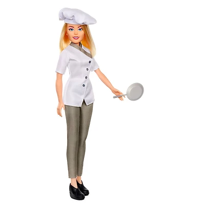 MGA's Dream Ella I AM Fashion Doll - Baker | 11.5" Fashion Doll with pan