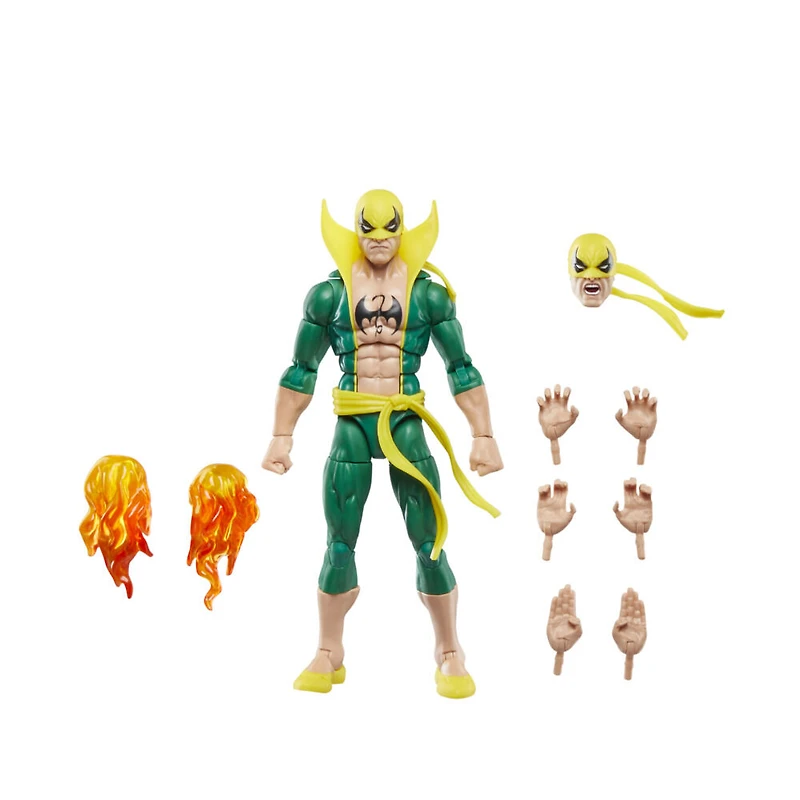 Marvel Legends Series Iron Fist et Luke Cage, figurines inspirées des bandes dessinées