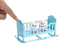 Barbie-Skipper et ses Agneaux-Coffret, poussette