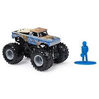 Monster Jam, Monster truck authentique Big Kahuna en métal moulé à l'échelle 1:64, série Arena Favorites