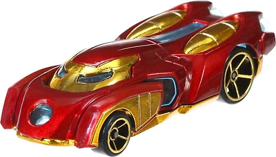 Véhicule inspirés de personnages sous licence Marvel Iron Man Hot Wheels