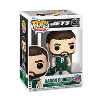 Funko Pop! Aaron Rodgers (Uniforme De L'Equipe À Domicile De Jets) Figurine En Vinyle