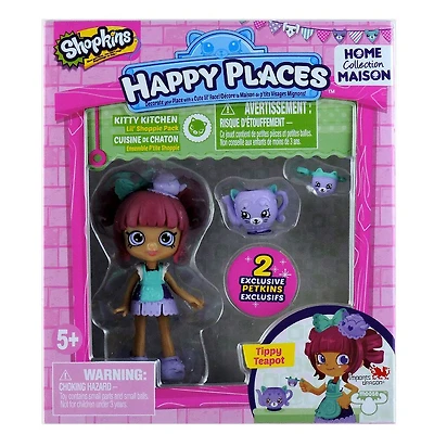 Ensemble P'tite Shoppie Shopkins Happy Places Saison 2 - Cuisine de chaton
