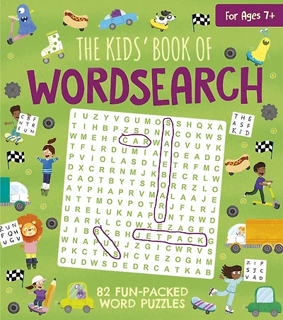 The Kids' Book of Wordsearch - Édition anglaise