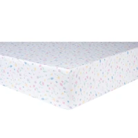 Rainbow Showers 4 Piece Crib Bedding Set