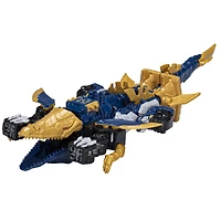 Power Rangers Dino Fury Mosa Razor Zord, Zord robot dinosaure avec système d'assemblage Zord Link