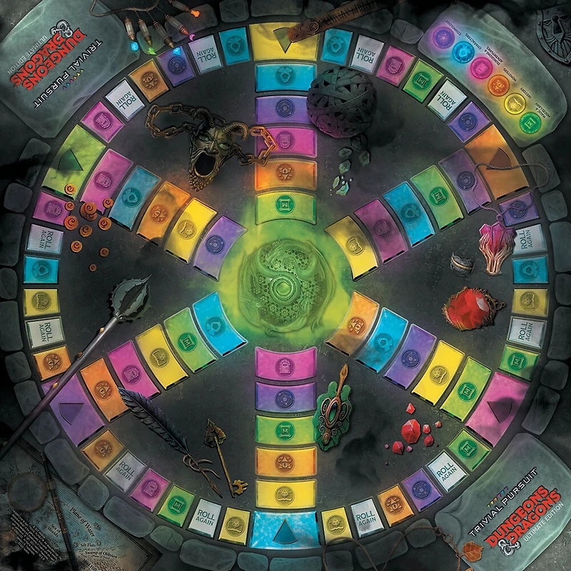 USAopoly TRIVIAL PURSUIT: Dungeon & Dragons Ultimate - Édition anglaise