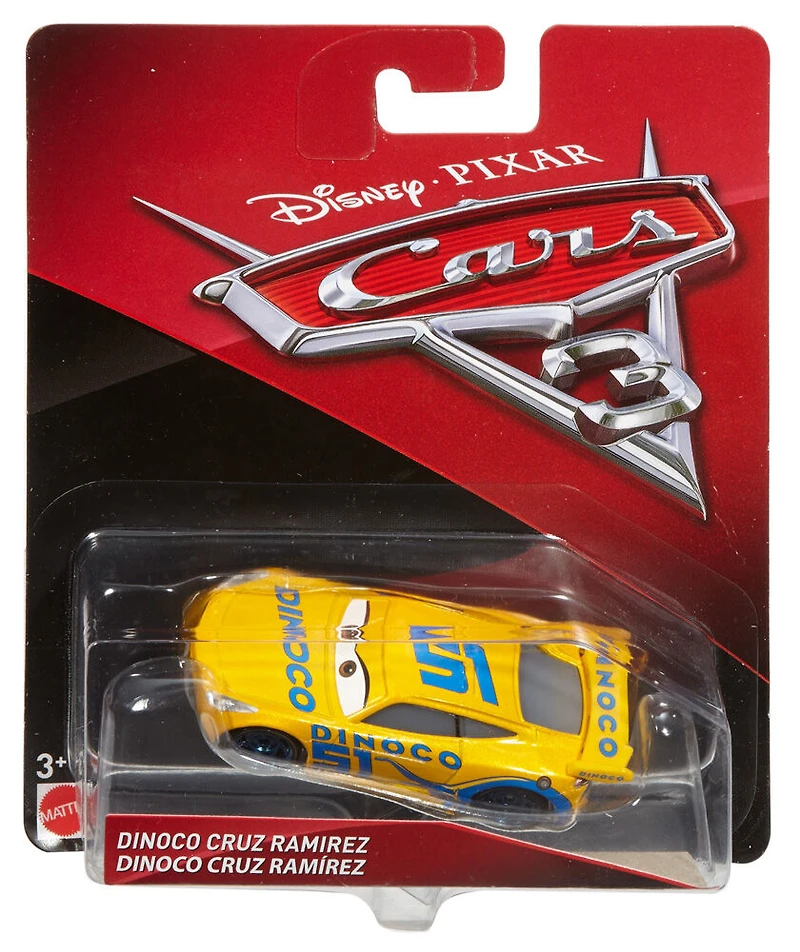 Disney/Pixar Cars 3 Dinoco Cruz Ramirez Die-Cast Vehicle - English Edition