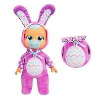 Cry Babies Tiny Cuddles Easter Lily - 9" Baby Doll | Pastel Easter Themed Bunny Pajamas