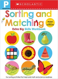 Scholastic Early Learners: Pre-K Sorting And Matching Extra Big Skills Workbook - English Edition