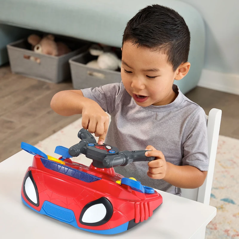 VTech Spidey and His Amazing Friends Spidey to the Rescue Driver - French Edition