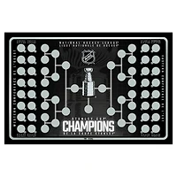 Tableau magnetique LNH series eliminatoires coupe stanley