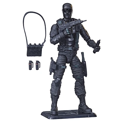 G.I. Joe Classified Series, figurine Snake Eyes de collection avec de nombreux accessoires, emballage classique