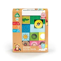 Early Learning Centre Wooden Activity Blocks - Édition anglaise - Notre exclusivité