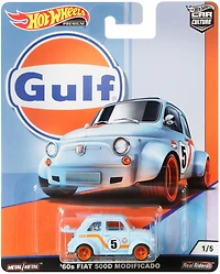 Hot Wheels Car Culture Circuit Legends 60's Fiat 500D Modificado Vehicle