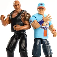 WWE Main Event Showdown Coffret de 2 The Rock contre John Cena