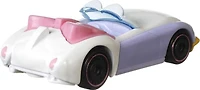 Hot Wheels Daisy Duck Character Car, Collectible 1:64 Scale Toy Car Inspired by Popular Disney Entertainment