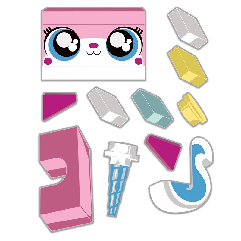 Le Film LEGO 2  Autocollants muraux : Unikitty
