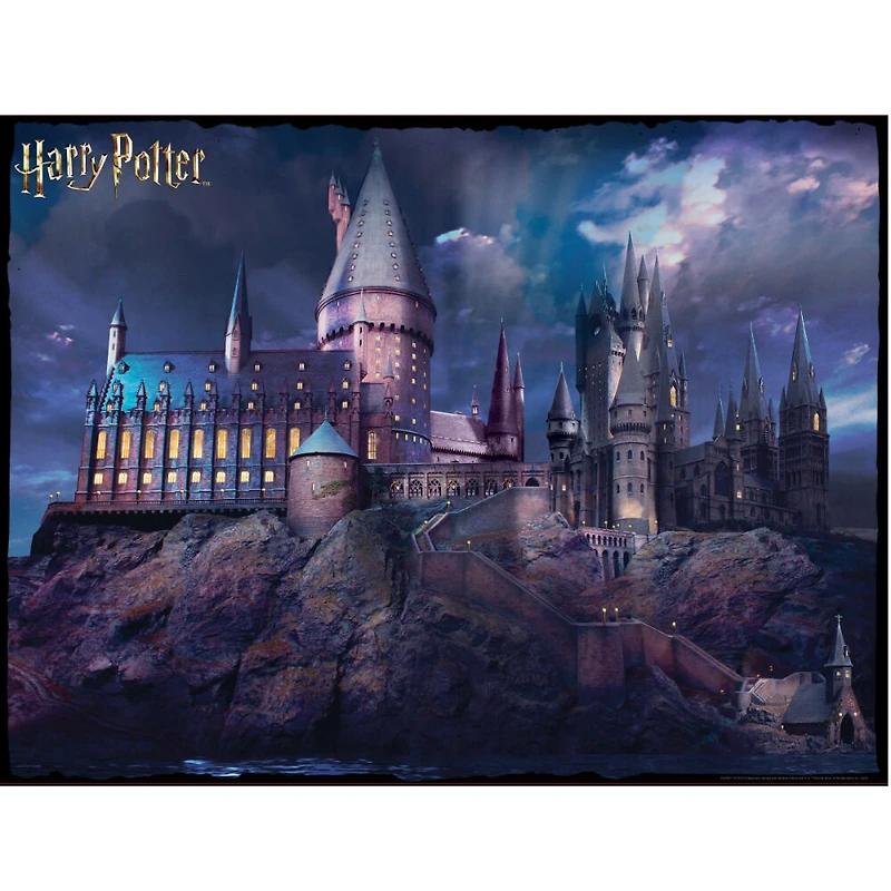 Prime 3D - Scratch Off: Harry Potter Hogwarts - 500 Pièces Puzzle