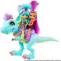Club des Cavernes - Poupée et Figurine - Rockelle et Tyrasaurus