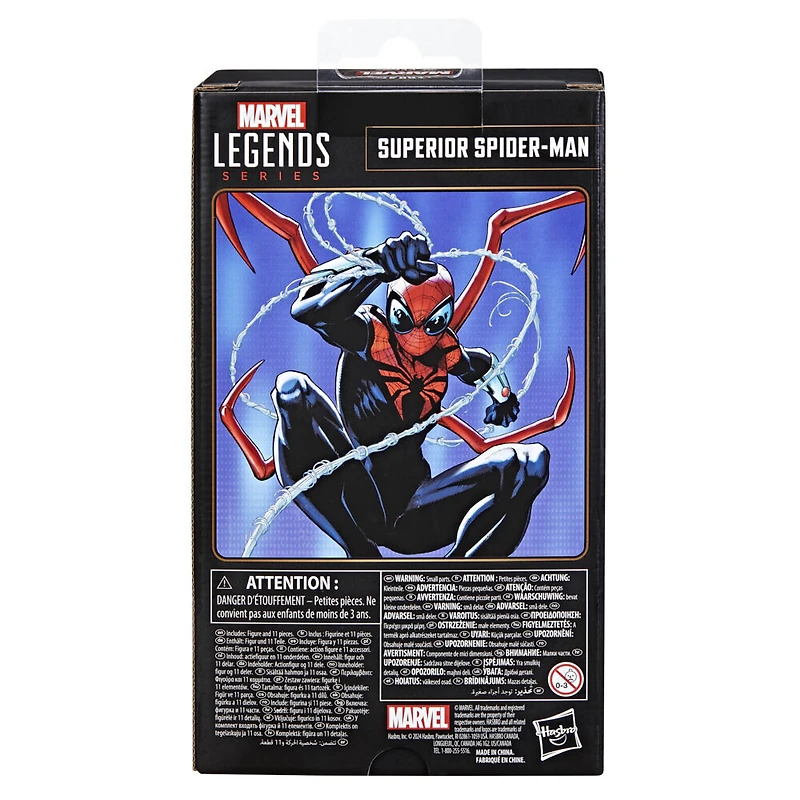 Marvel Legends Series, figurine Superior Spider-Man inspirée des bandes dessinées