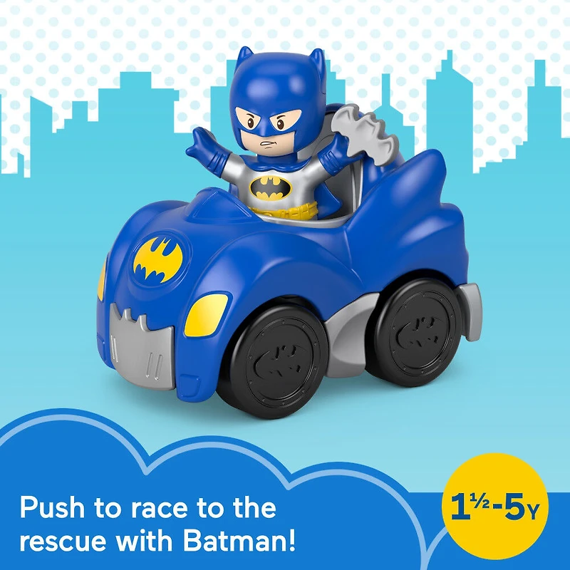 Fisher-Price - Little People - Batman et Batmobile - Édition anglaise