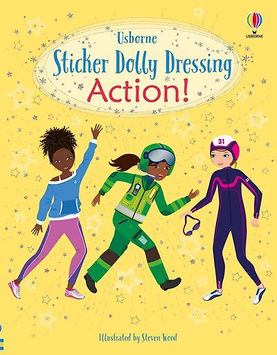 Sticker Dolly Dressing Action! - English Edition