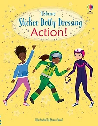 Sticker Dolly Dressing Action! - English Edition
