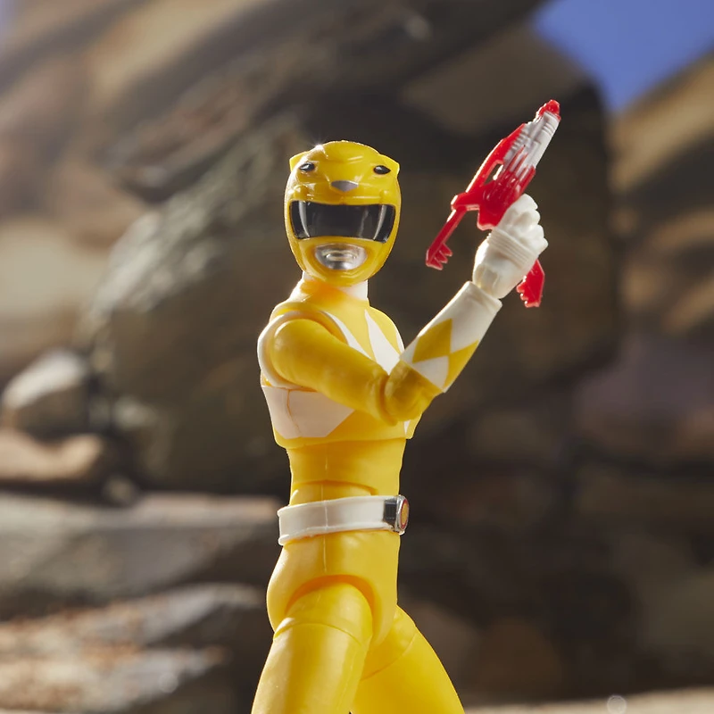 Power Rangers Lightning Collection - Figurine jouet de collection Mighty Morphin Ranger jaune