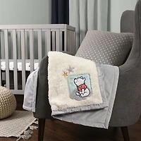 Winnie the Pooh - White Mink/Sherpa My 1st Blanket