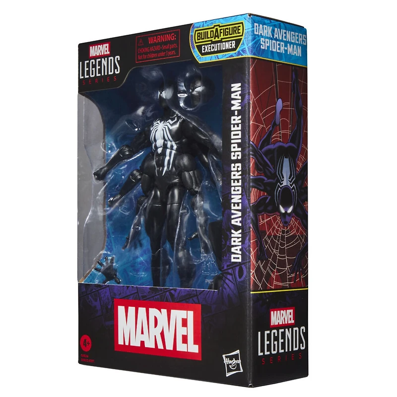 Marvel Legends Series, figurine Dark Avengers Spider-Man inspirée des bandes dessinées Avengers