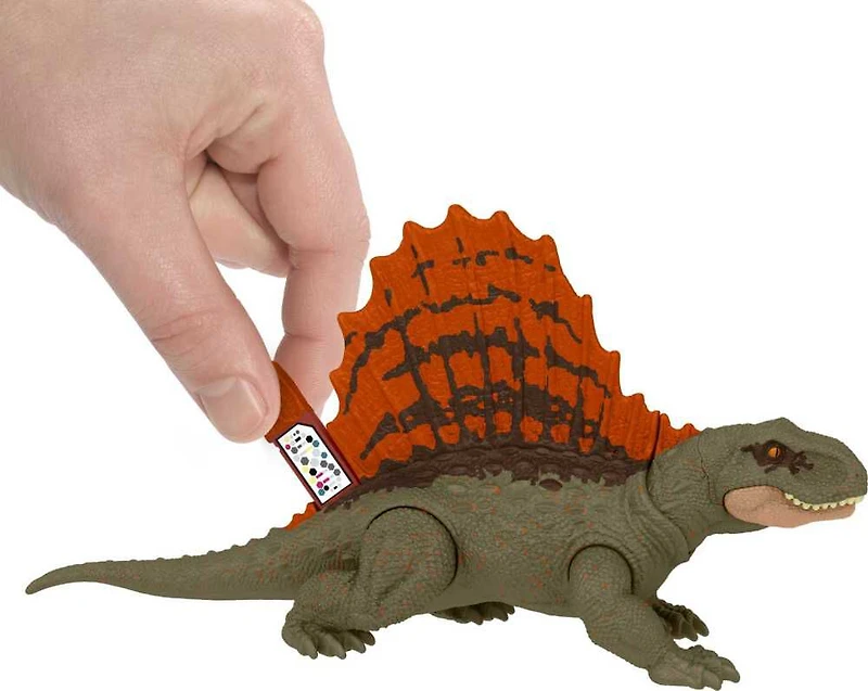 Coffret humain et dino Dr Alan Grant et Dimétrodon Jurassic World: Dominion avec figurine d'humain, figurine de dinosaure et accessoires