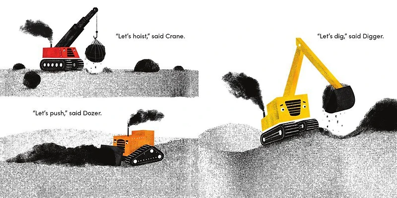 The Digger and the Flower Board Book - Édition anglaise