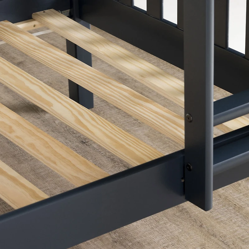 Meubles South Shore, Bunk Beds and Rolling Drawers Set - Navy Blue