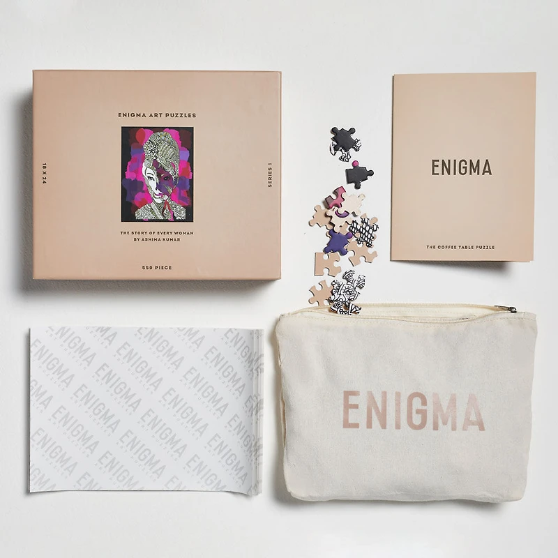 Enigma Art Puzzles Ashima Kumar 550 piece puzzle - English Edition