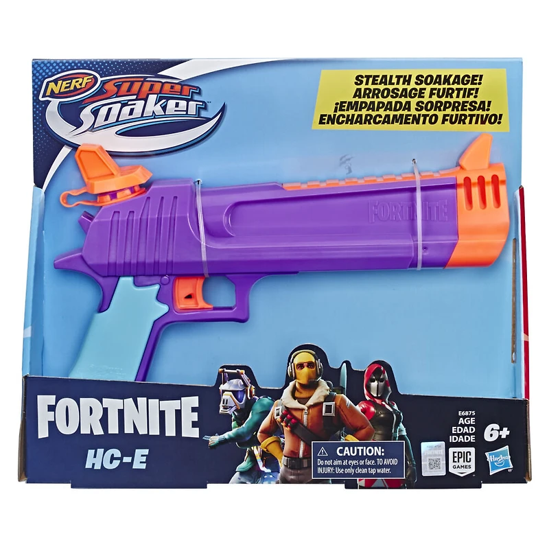 Jouet foudroyeur à eau Fortnite HC-E Nerf Super Soaker