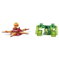 Bakugan Geogan Brawler 5-Pack, Exclusive Stardox and Babadrill Geogan and 3 Bakugan Collectible Action Figures