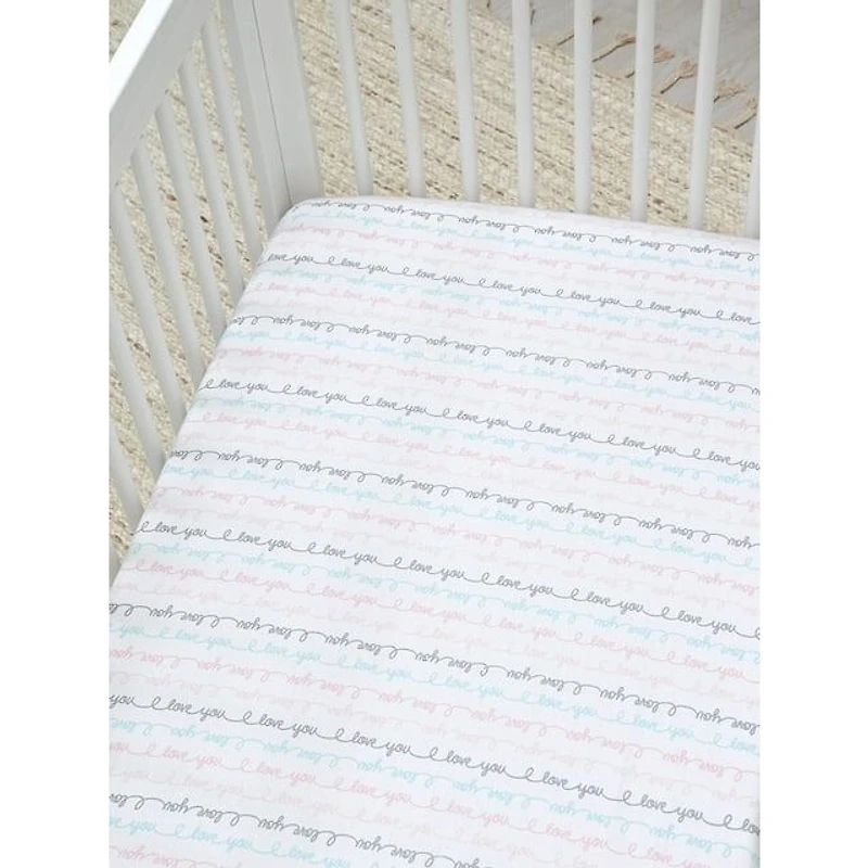 Gerber - Fitted Crib Sheet - Stars