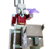 Minecraft - Dungeons - Figurines - Ravageur et Capitaine d'Invasion